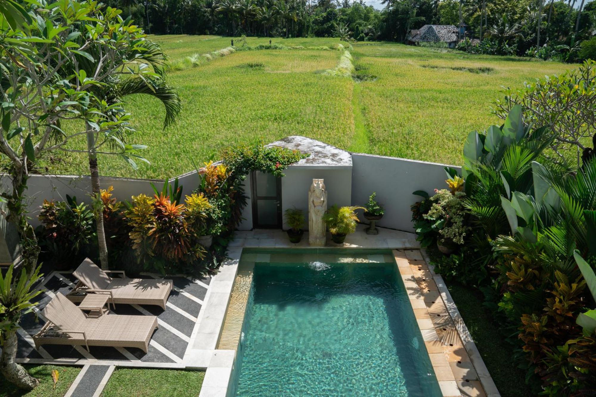 Ananditha Villa Ubud Ricefield Views Exterior foto